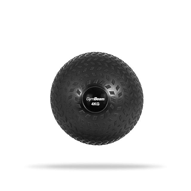 GymBeam PVC slam ball with uneven textured non-slip surface