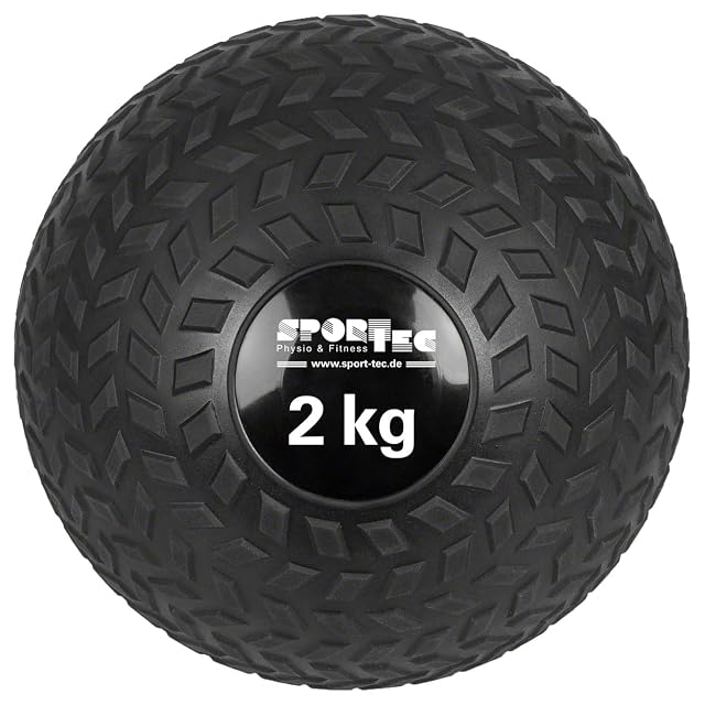 Sport-Tec black slam ball, 23 cm diameter, 2 kg