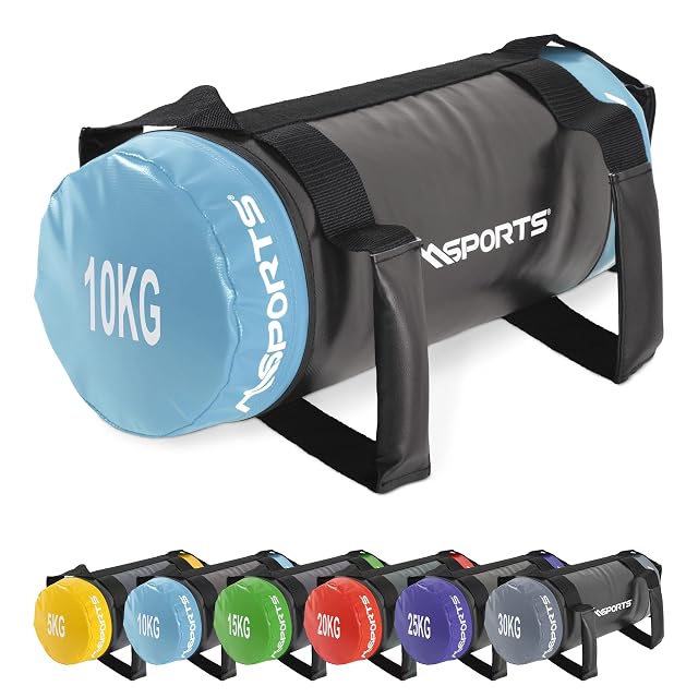 MSPORTS Power Bag Premium in synthetic leather, 10 kg